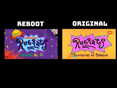 Rugrats intro COMPARISON!!!! (1991 Original/2021 Reboot!!)