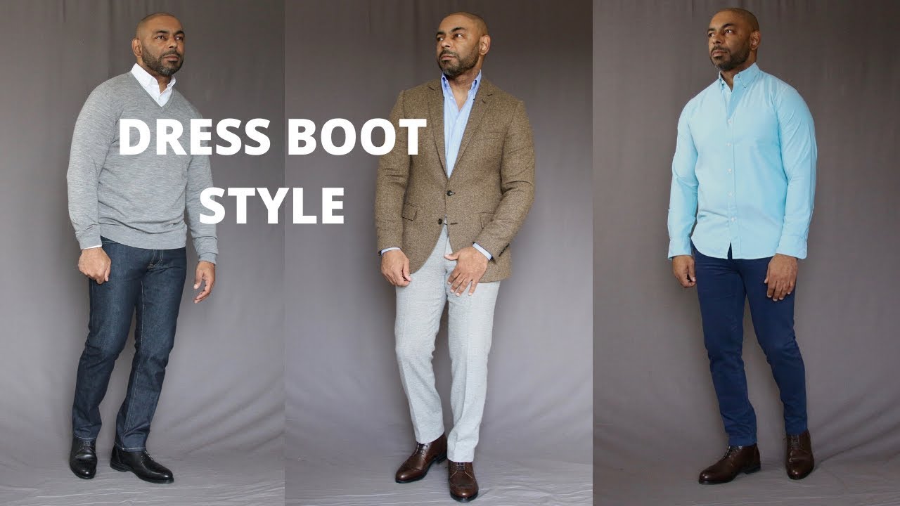 How To Wear Dress Boots - YouTube