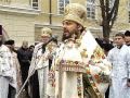 Єпископ Філарет освятив воду в центрі Львова