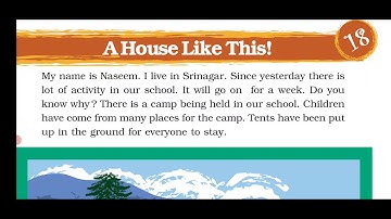 Std. - 3 | Chapter - 18 | A House Like This | Part - 1