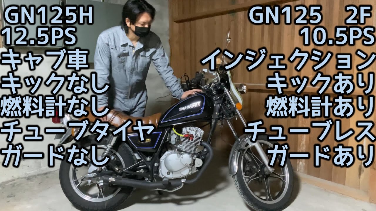 絶好調 GN125-2F GN125H GN125E GN125 スズキ GN125 1984年式 NF41Aの諸元・スペック情報 | ウェビック