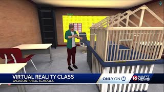 JPS students learn in VR