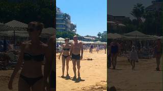 ??Turkiye. Alanya/Avsallar.  Walking on the beach. August 2023 #shorts #beach #turkiye #walking