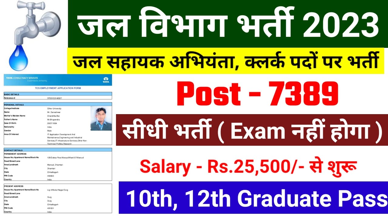 jal vibhag bharti 2023, phed vacancy 2023, post office recruitment 2023