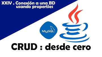 Curso de Java y MySQL #24 II Conexión entre Java y MySQL usando un  archivo properties