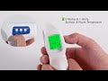 Infrared Thermometer | How to take a temperature | Easy@Home JXB-178 -Free 24-Hour Shipping from USA