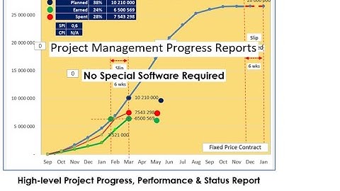 Project Progress Reports - Guidelines in line with International Standards