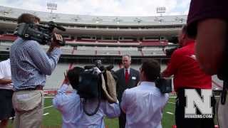 Nebraska's Memorial Stadium Expansion Media Tour