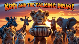 Kofi and the Talking Drum | kids bedtime cartoon stories in English