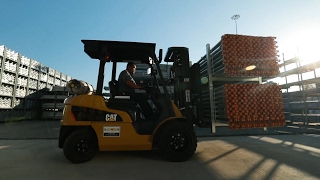Cat® Lift Trucks Customer Review: GP25N IC Pneumatic Tire Forklift