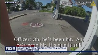 Body camera footage released from OIS near 27th and Wright | FOX6 News Milwaukee
