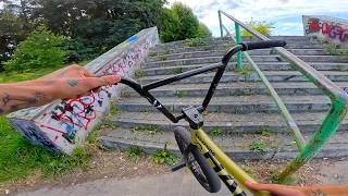 GDANSK THROUGH THE EYES OF BMX / STREET POV RIDING