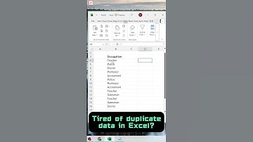 Stop Manually Deleting Duplicates in Excel #excel