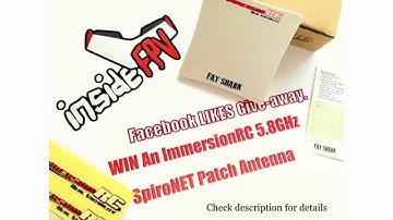 ImmersionRC 5.8Ghz Spironet antenna give away.