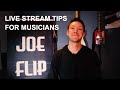 Facebook Live Stream Tips for Musicians- 2020