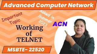 Working of TELNET| Important Concept- Summer 2023| ACN| Lecture-10| Padho Engineering