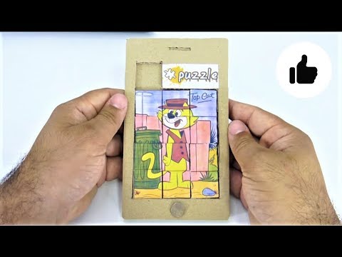Wow! DIY Puzzle Game from Cardboard - YouTube