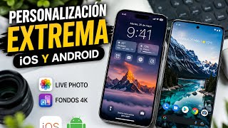 ¡PERSONALIZA tu iPhone y Android al MÁXIMO! 🔥 Fondos 4K, Live Photo y TikTok Wallpaper