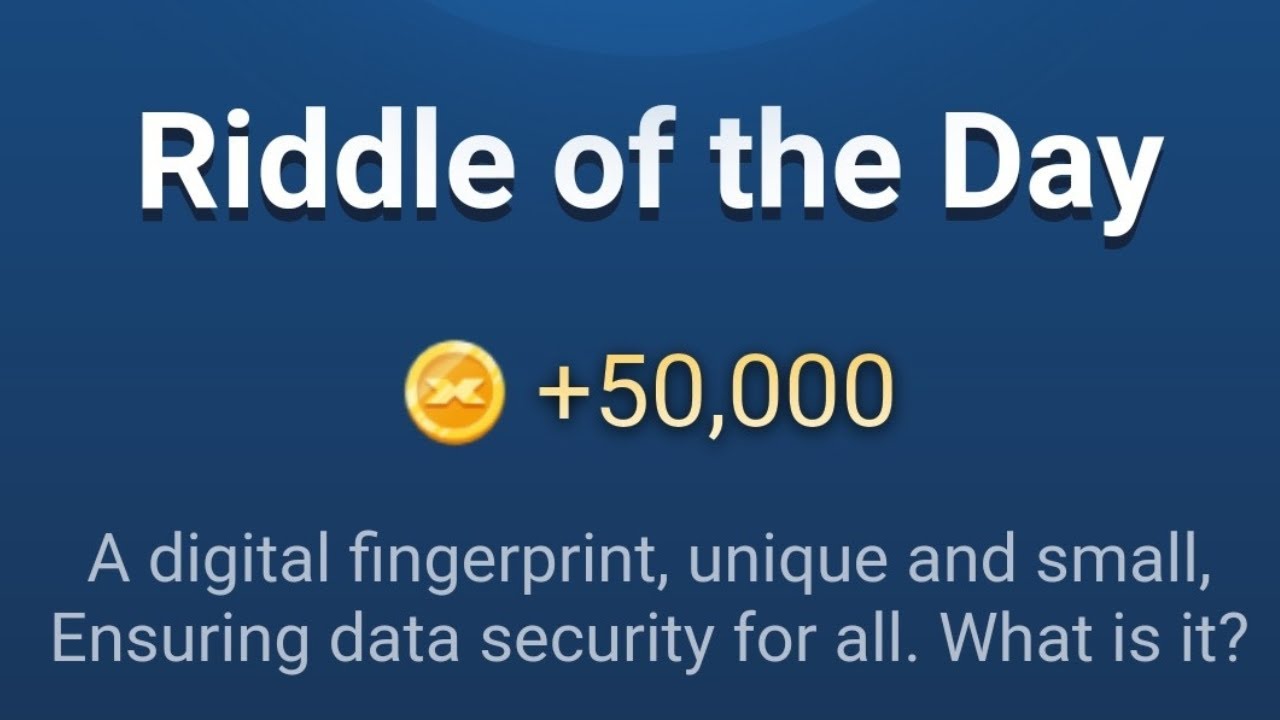 A digital fingerprint, unique and small, Ensuring data security for all ...