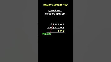 "Binary Subtraction Explained: Step-by-Step Guide to Subtracting Binary Numbers"