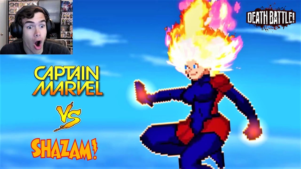 Captain Marvel VS Shazam (Dc Vs Marvel Comics) DEATH BATTLE