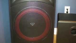 Crown XTi 4002 + Behringer + Cerwin Vega Test Drive