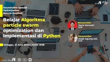 Implementasi Particle Swarm Optimization di Python | Anak Agung Adi
