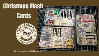 Lets alter vintage flash cards