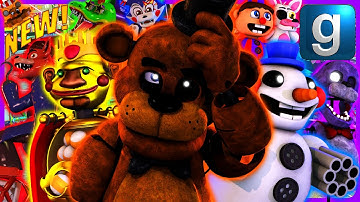 Gmod FNAF | Review | Brand New Gmod FNAF Bundle Pack! [Part 1]