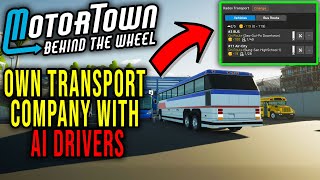 HOW TO CREATE A BUS COMPANY AND ADD BUSES - Motor Town Tips #1 | Radex