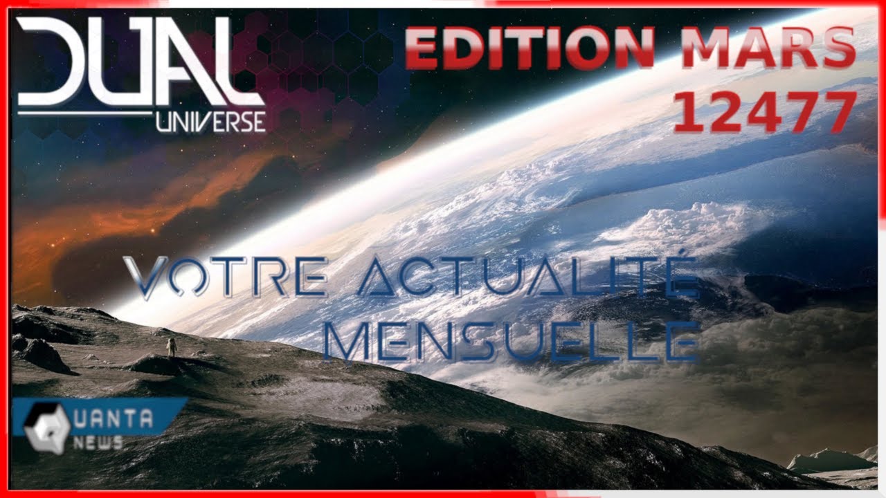 [DUAL UNIVERSE] QUANTA NEWS MARS 12477 YouTube