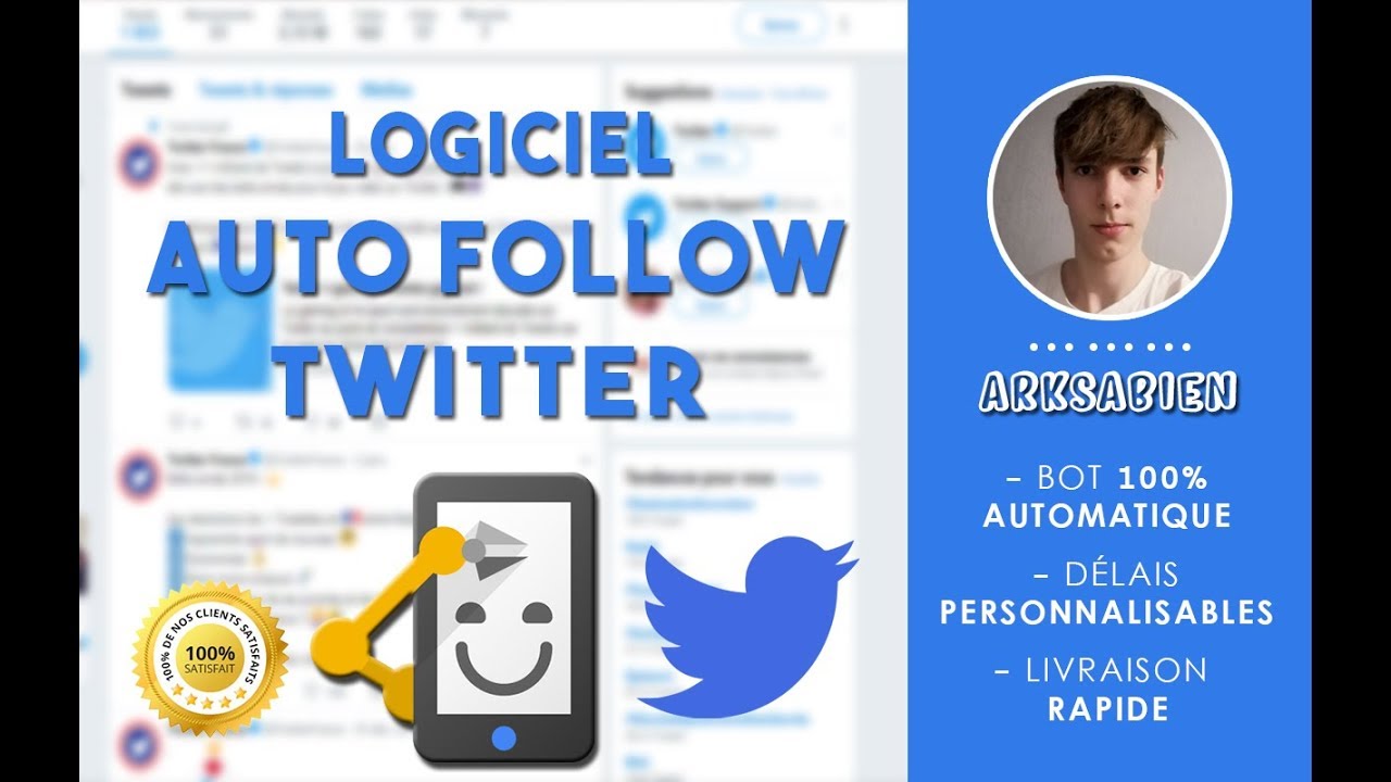 vous fournir un bot Twitter Auto Follow