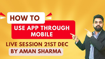 HOW TO USE MOBILE AP THROUGH MOBILE || AMAN SHARMA CLASSPLUS || GET STUDENTS || WHAT IS CLASSPLUS