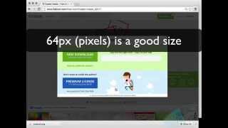 Inserting item type icons
