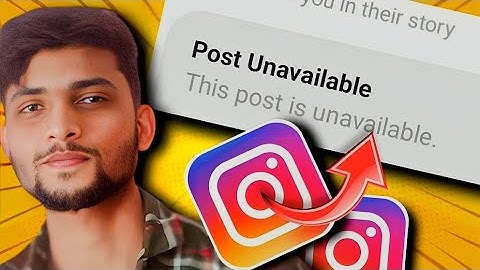 post unavailable cannot find this user Instagram post unavoidable