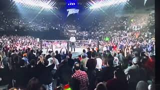 Rough Looking Back Body Drop to Saturn from Booker T into the Flock Front Row Kidman Consoles Perry
