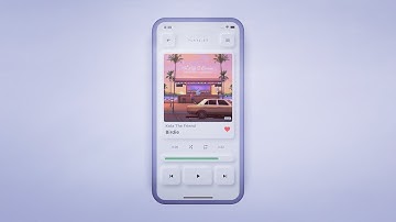 music player UI 👨🏽‍💻 flutter tutorial from scratch ♡