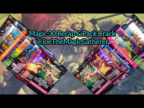 🤓🤙 Magic 30 Recap & Pack Crack!!! Enjoy 🔥 #Magic30 #MagicTheGathering #MTG2X2 #EDH #Commander #TCG