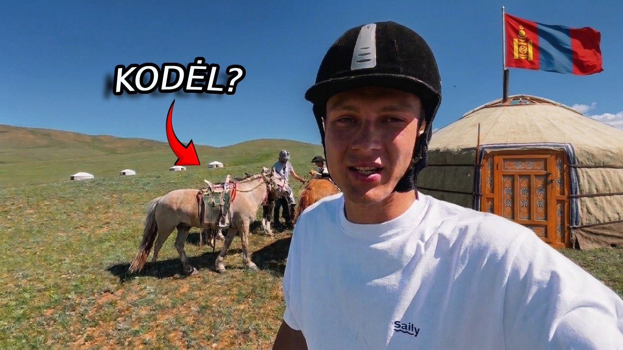 video ESU MONGOLIJOJE, PIRKSIU ARKLĮ