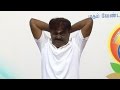 Vijayakanth Performing  Yoga on a International Yoga Day Must Watch - Red Pix 24x7