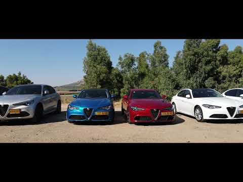 ALFA ROMEO ROAD TRIP ISRAEL 2020