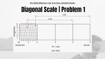 diagonal scale engineering drawing | scales in engineering drawing | Engineering Drawing | 6.2