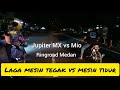 Balap Liar Medan || Jupiter MX Vs Mio || RINGROAD MEDAN