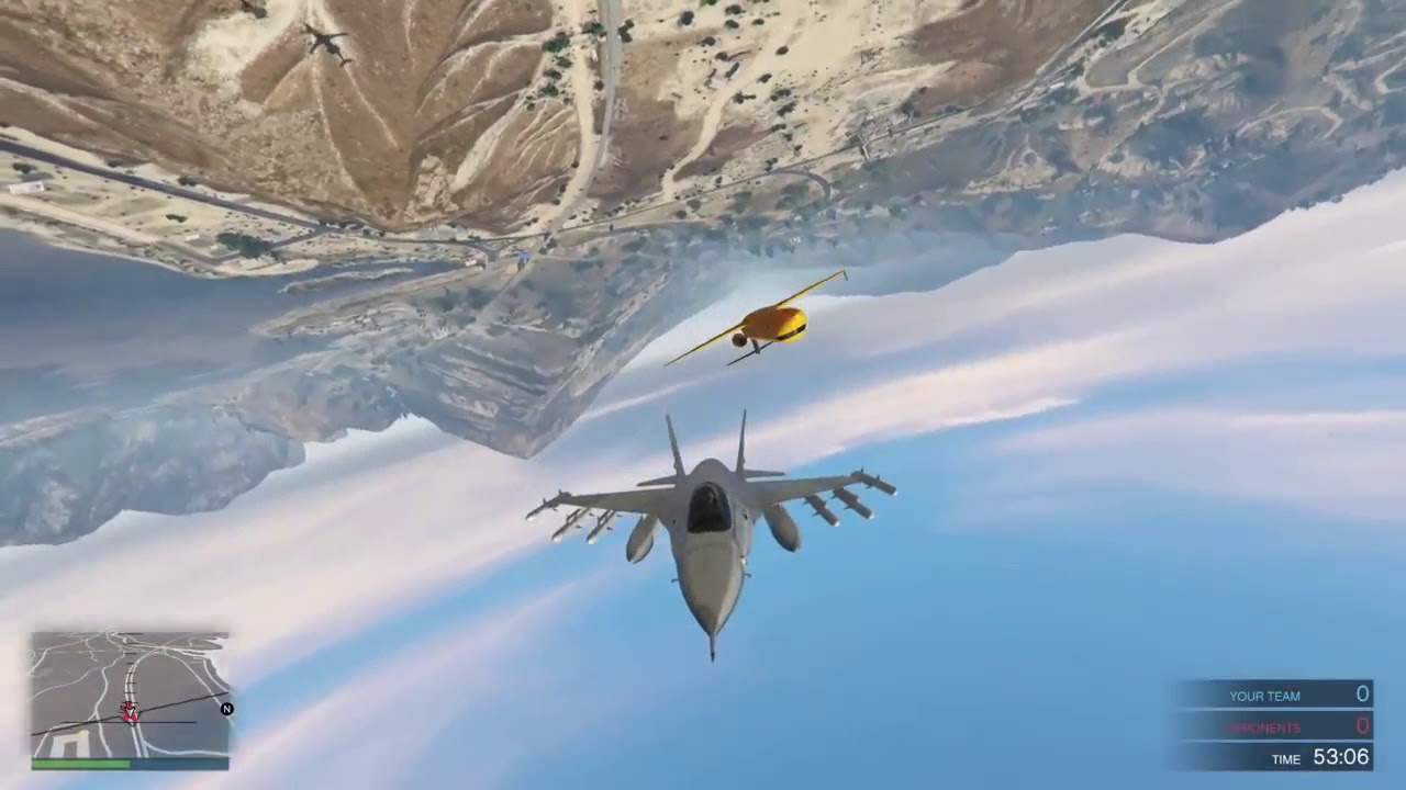 SERKAN GTA+5+ +First+Person+Flying+with+Jets+ +Flybys+&+Near+Misses