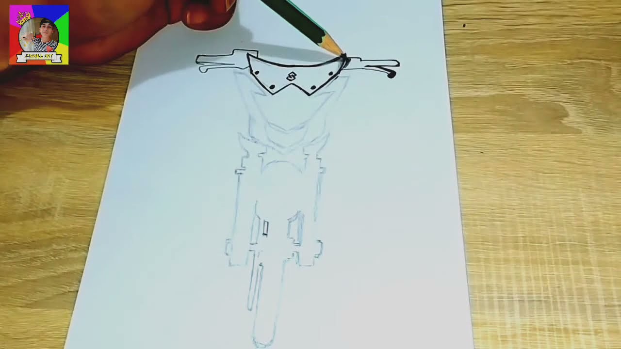 How to draw RAIDER 150? //RAIDER 150 pencil sketch step by step YouTube