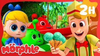 Jungle Ice Cream Race | MORPHLE | Moonbug Kids - Art for Kids 🖌️