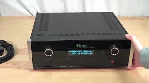 McIntosh MEN220 Room Correction EQ quick look Audio Classics Ltd.
