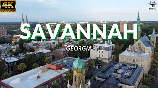 Savannah 4K Drone Footage | Savannah, Georgia