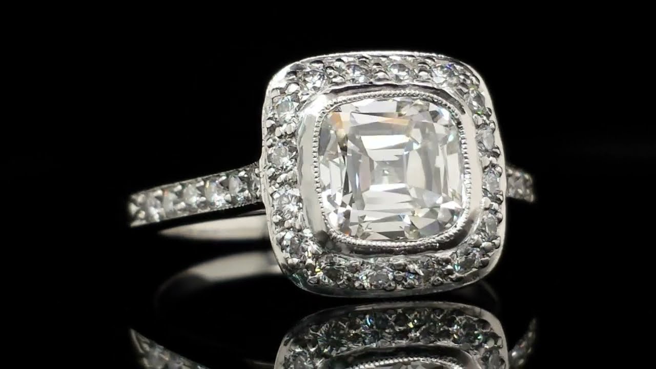 Tiffany & Co. 1.76tcw G/VS1 Legacy Diamond Engagement Ring