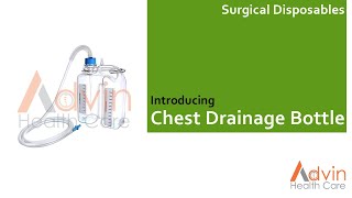 Chest Drainage Bottle
